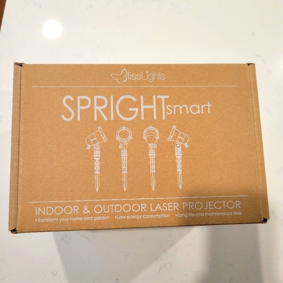 Blisslight Sprightsmart Indoor/Outdoor Laser Projector - Picture 1 of 8